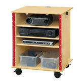 KYDZ Lockable Presentation Cart - Rectangular (24" x 23")