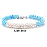 Paved Clear Crystal Rhinestone Bangle Bracelet
