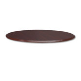 94000 Series Round Table Top, 48" Diameter, Mahogany