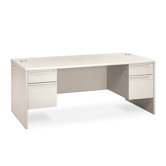38000 Series 72" W Double Pedestal Executive Desk