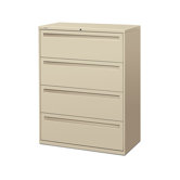700 Series 42" W Four-Drawer Lateral File