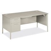 Metro Classic 66" W Left Pedestal Executive Desk