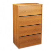 10500 Series 4-Drawer Lateral File, 36W X 20D X 59-1/8H