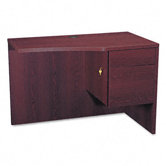 10500 Curved 29.5" H x 42" W Right Pedestal Desk Return