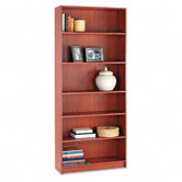 1870 Series Bookcase, 6 Shelves, 36w x 11-1/2d x 84h, Henna Cherry