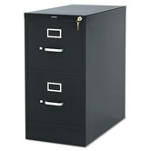 310 Series Two-Drawer, Full-Suspension File, Letter, 26-1/2d, Charcoal