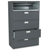 600 Series 42" W Five-Drawer Lateral File