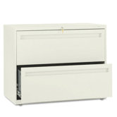 700 Series Two-Drawer Lateral File, 36w x 19-1/4d, Putty