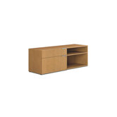 Voi 60" Low Credenza Box / File with Stack-On Storage (Left Drawer)