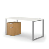 Voi L-Shaped Desk with Mobile Pedestal