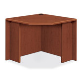 10700 Series Freestanding Corner Unit with Desk Return