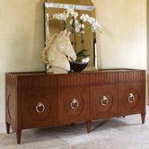 French Key Everything Cabinet in Dark Oak
