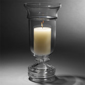 Massive Pillar Glass Hurricane