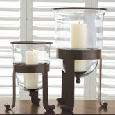 Simple Grande Hurricane Candle Holder