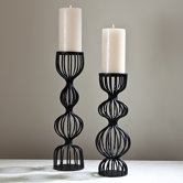 Caged Candle Holder