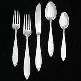 New Oberon 5 Piece Flatware Set