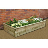 Rectangular Sleeper Raised Bed