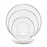 Platinum Fine Bone China 5 Piece Place Setting