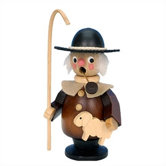 Natural Wood Shepherd Incense Burner
