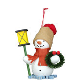 Snowman Lantern Ornament