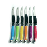6 Piece Laguiole Stainless Steel Steak Knife Set