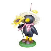 Christian Ulbricht Little Roamer Farmer Crow Ornament