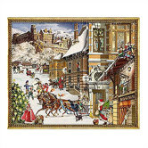 Heidelberg Castle with Santa Advent Calendar