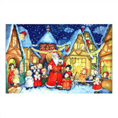 Small Santa and Kids Advent Calendar