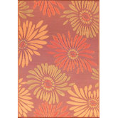 Daisy Rust Rug