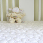 Pebbletex Organic Cotton Crib Mattress Pad