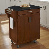 Kitchen Cart with Granite Top