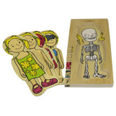 Wooden 5 Layer Girl Puzzle