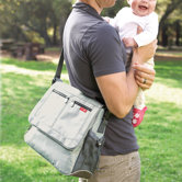 Via Messenger Diaper Bag