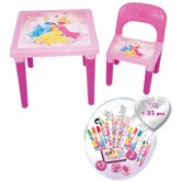 Disney Princess My First Activity Table and Chair Set
