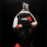 Evening in Red by Bree Merryn Wall Art