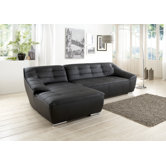 3-er Sofa "Ivory" mit Longchair