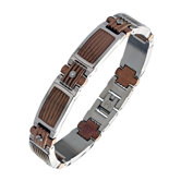 Cubic Zirconia Link Bracelet
