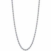 Stainless Steel Rope Chain Necklace