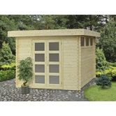 Moderna Solid Wood Garden Shed
