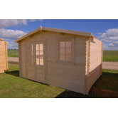 Optima 12 Solid Wood Garden Shed