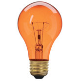 60W Amber Transparent Incandescent Light Bulb