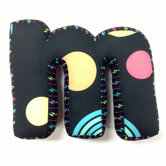 Magical Michayla Letter Pillow "M"