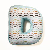 Puppy Pal Boy Letter Pillow "D"