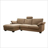 Baxton Studio Priscilla Twill Sectional