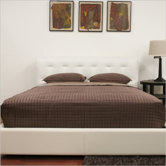 Baxton Studio Chesterfield Queen Platform Bed
