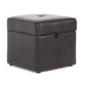 Baxton Studio Cube Ottoman