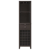 Baxton Studio 24 Bottle Wine Cabinet