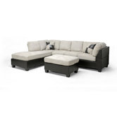 Baxton Studio Mancini Left Sectional