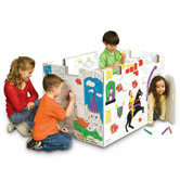 Castle Playhouse with Washable Markers