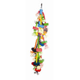 Medium Real Wood with Hanging Blocks on Rope
